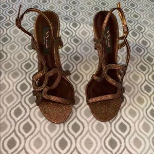 👠 Nina Glitter Dancing Heels